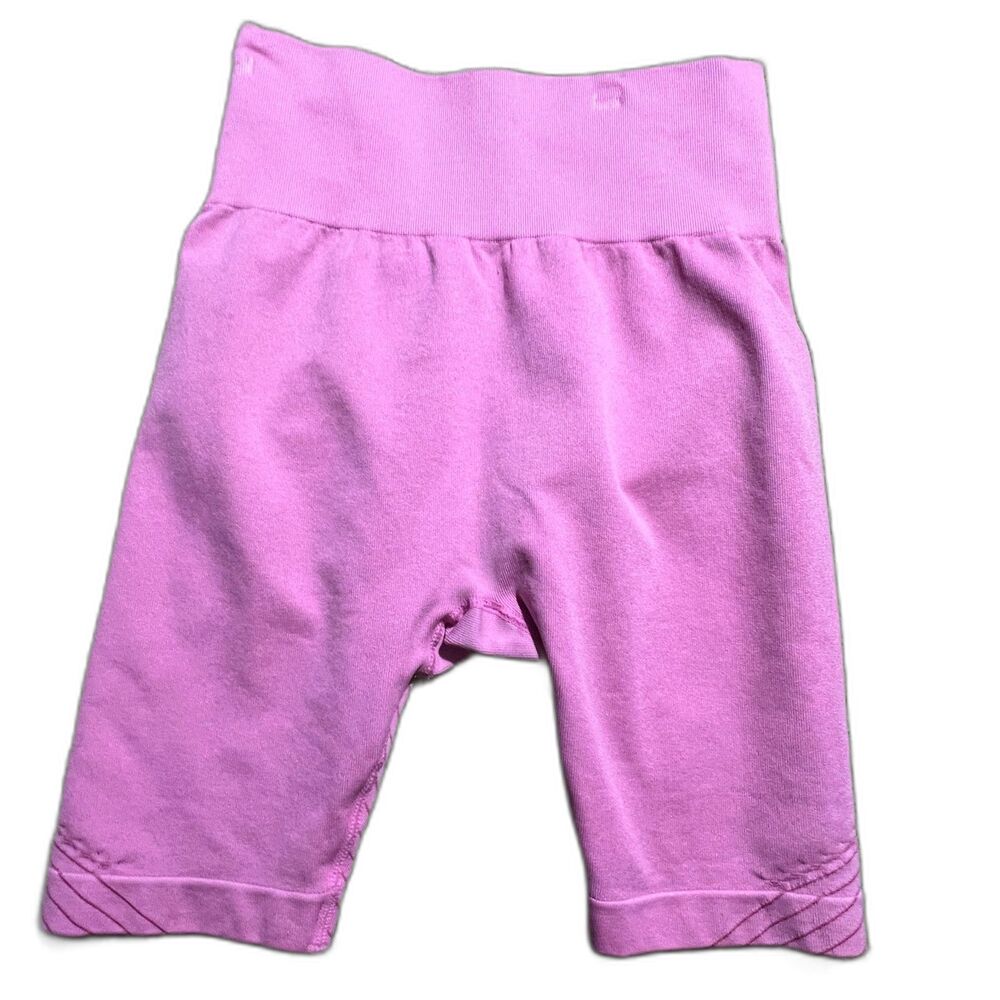 Pink High Waist Biker Shorts Small
